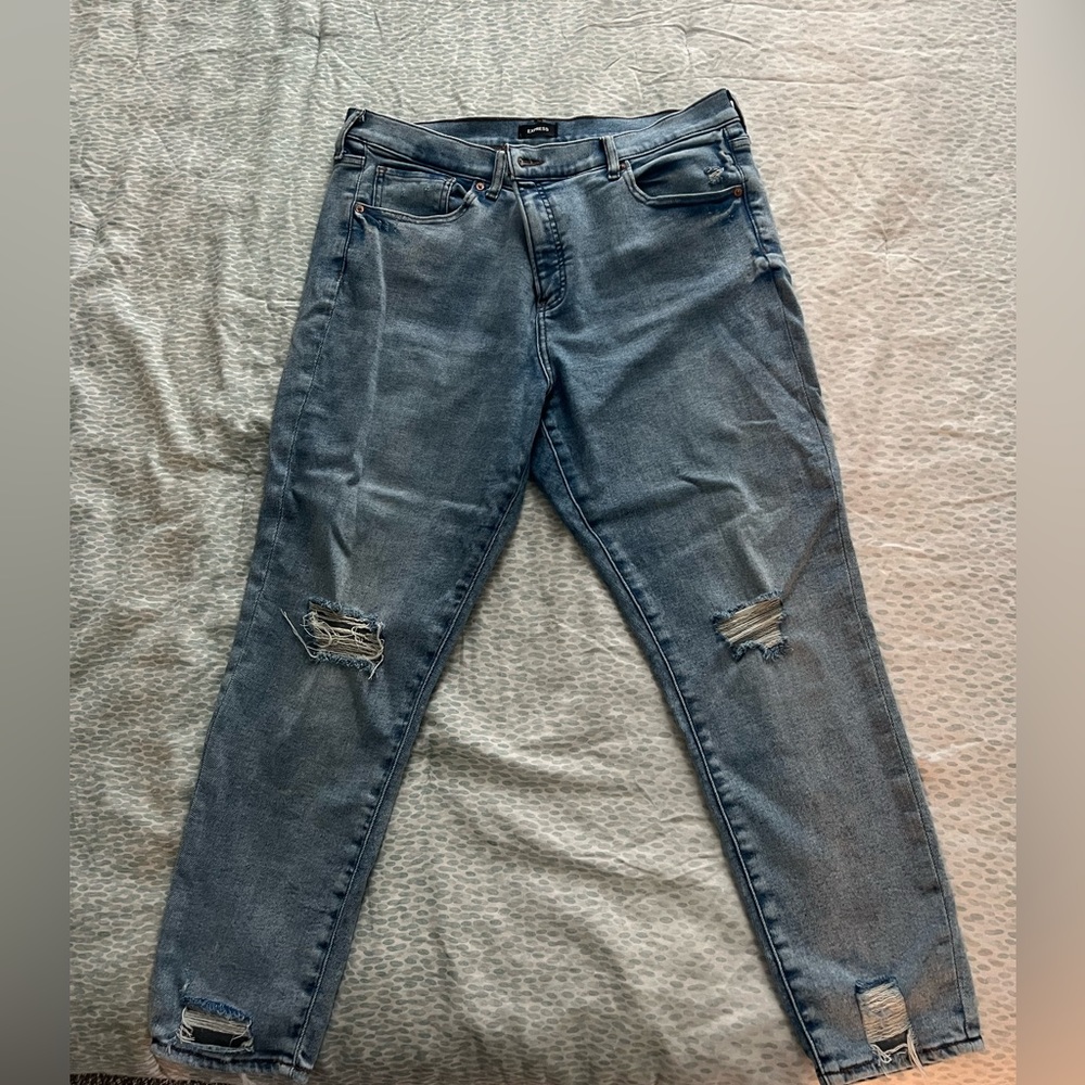 Express, Ripped, Skinny Jeans